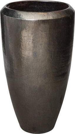 PTMD Flaxx Ronde Bloempot - H105 x Ø56 cm - Keramiek - Brons