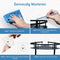 Happy Goods Doucherek - 3 Laags - Zelfklevend - RVS - Zwart - Draagcapaciteit 35 kg (2 haken)