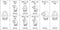 Vetnippel assortiment metrisch 110 stuks