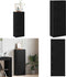 vidaXL Boekenkast - 40x24x102 cm - bewerkt hout - zwart eiken