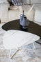 Salontafel Neno 85 x 95 Eleonora Marmerlook Zwart
