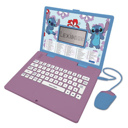 Stitch bilingual talking educational laptop – 124 activities in English and Spanish