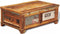 vidaXL - Salontafel - met - opbergruimte - vintage - stijl - gerecycled - hout