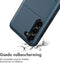 imoshion Hoesje Geschikt voor Samsung Galaxy S23 Hoesje - Ruimte voor 2 pasjes - imoshion Backcover met pasjeshouder - Donkerblauw
