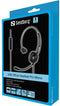 Sandberg 126-14 - USB Office Headset Pro Mono - Kristalhelder Geluid - Zwart