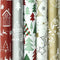 Benza K724 - Cadeaupapier - Assortiment 5 rollen 3 meter x 70 cm - Multikleur