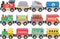 Tooky Toy Houten Speelgoedtrein 13-delig