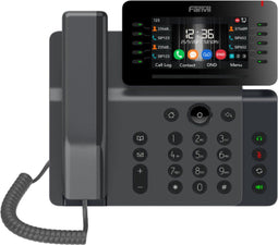 Fanvil V65 - VoIP-telefoon - 20 lijnen 2000 contacten - Zwart