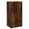 vidaXL - Opbergkast - 50x45x103,5 - cm - bewerkt - hout - gerookt - eikenkleur