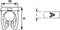 HellermannTyton WIC1-0-9-PA-CC-T1 Markeerclip Opdruk 0 - 9 Buitendiameter 2 tot 2.80 mm 561-01100