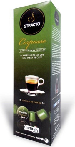 Koffiecapsules Stracto 80583 Corposso (80 uds)