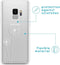 iMoshion Hoesje Geschikt voor Samsung Galaxy S9 Hoesje Siliconen - iMoshion Design hoesje - Wit / Transparant / Dandelion