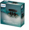 Philips Sleet Spot - Plafondspot met drie lichtpunten - Met gerookt glas - Kleine fitting E14 - Ronde basisplaat