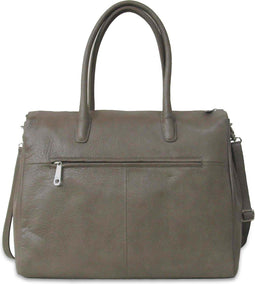 Gigi Fratelli Dames Leren Schoudertas iPad Romance Business ROM8005 Taupe