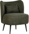 Fauteuil OTSBY Bouclé Donkergroen