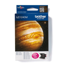 Brother LC-1240M - Inktcartridge - Origineel - Magenta