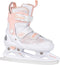 Tempish Gokid Ice - IJshockeyschaats - Verstelbaar met sneldrogende voering - Roze/Wit