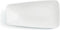 Eetbord Ariane Vital Rectangular Rechthoekig Wit Keramisch 38 x 20,4 cm (6 Stuks)
