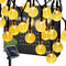 Happy Goods Solar Tuinverlichting - 50 LED Lichtsnoer Buiten - 5 m Verlicht + 2 m Snoer - Waterbestendig