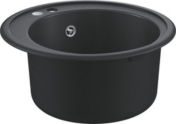 GROHE K200 - Composiet Spoelbak - 51cm - Met overloop - Granite Black