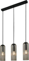Nordlux Miella - Hanglamp - 3 lichtpunten - Smokey Glas
