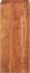 vidaXL - Dressoir - 55x33x75 - cm - massief - acaciahout
