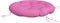 vidaXL - Zitkussen - rond - Ø - 100x11 - cm - oxford - stof - roze
