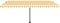 vidaXL - Luifel - automatisch - met - LED - en - windsensor - 500x350 - cm - geel - wit