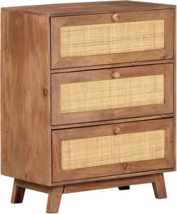 vidaXL - Dressoir - 61x35x76 - cm - massief - mangohout