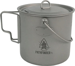 Titanium Bushpot met deksel (1,1 L)