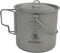 Titanium Bushpot met deksel (1,1 L)