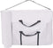vidaXL - Massagetafel- - en - krukset - inklapbaar - 2 - zones - 10 - cm - dik - wit