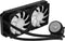 Aerocool Mirage L240 - Waterkoeler 240mm RGB - Infinity mirror ontwerp - Zwart