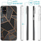 iMoshion Hoesje Geschikt voor Samsung Galaxy M31s Hoesje Siliconen - iMoshion Design hoesje - Zwart / Meerkleurig / Goud / Black Graphic