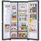 LG GSXE81EVBD - Amerikaanse koelkast - Smart bediening - Waterreservoir