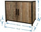 D - Livingfurn - Dressoir Boston 120 cm - Teakhout