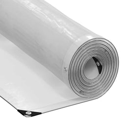 vidaXL - Plantenafdekking - met - zeilringen - 1x6 - m - polyethyleen