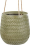 LIVADIA - Bloempot - Olijfgroen - 20 cm - Vezelklei