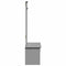 vidaXL - Gangkast - met - haken - BODO - 50x40x157 - cm - grijs