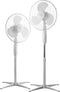 NJOY your Summer - Statiefventilator - 40 cm - 3 snelheden - Krachtig - Wit