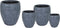 Bloempot Arizona BulletHigh - d34 x h38cm - Donkergrijs