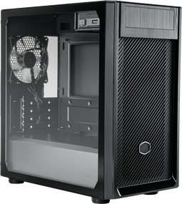 Cooler Master Elite 300 - Mini Tower PC - Micro-ATX Mini-ITX - Gehard glas Zwart