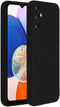 Accezz Liquid Silicone Backcover Samsung Galaxy A14 (5G) - Schokabsorberend - Zwart