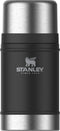 Stanley Classic Legendary Food Jar 0,7L | Matte Black Pebble | Lunchbox houdt 15 uur warm of 18 uur koud | Deksel is ook kom | Lekvrij | BPA-Vrij | Vaatwasserbestendig