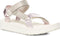 Teva W MIDFORM UNIVERSAL SHIMMER - Plateau sandalen - Leer met metallic folie - PEARL MULTI