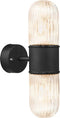 Nordlux Konyo - Wandlamp - 2xE27 IP54 - Zwart