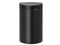 Brabantia Touch Bin New - Afvalemmer 23+10 Liter - Soft-Touch opening - Zwart