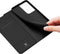 Dux Ducis - Pro Serie Slim wallet hoes - Geschikt voor Samsung Galaxy S21 Ultra - Zwart