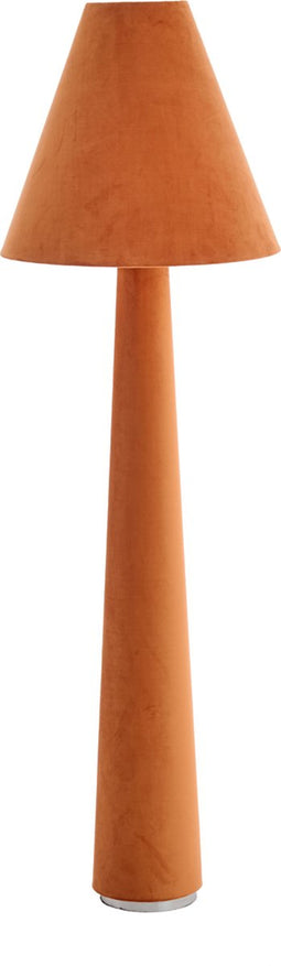 Light & Living Vloerlamp Devia - Velvet - 168cm - Oranje