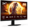 AOC 24G4HRE - Gaming Monitor - 200Hz 0.5ms G-SYNC - Rood Zwart